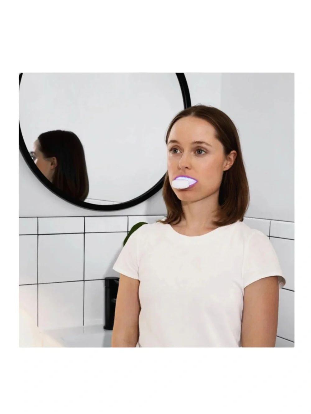 new Auraglow ☀︎︎ Powerful LED Tooth Whitening Device ☀︎︎ Blue Case ☀︎︎ No gels